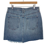 Good American Distressed Denim Skirt- Size 8/29