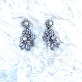 Baublebar Pearl and Rhinestone Floral Drop Earrings