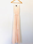 Victoria Secret Blush Pink Pleated Maxi Dress- Size L