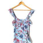 WAYF Blue Floral Dress NWT- Size S