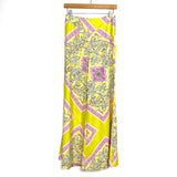 Forever 21 Contemporary Yellow/Pink/White Printed Pants NWT- Size S (Inseam 30")