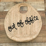 Shiraleah Out of Office Jute Bag