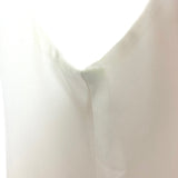 Topshop White with Double Straps Cami- Size 6 (see notes)