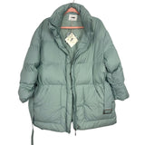 J.ING Light Green Belted Puffer Jacket NWT- Size S/M