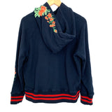 MOTHER Navy Embroidered Sweater- Size M