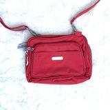 Baggallini Red Crossbody Bag with Belt Loops