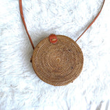 Carve Designs Round Rattan Handbag