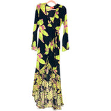 Maaji Floral Wrap Kimono Maxi Dress NWT- Size S (sold out online)