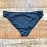 L*Space Black Side Cutout Bikini Bottoms- Size M