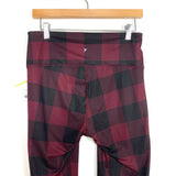 Old Navy Active Elevate Go-Dry Plaid Crop Leggings NWT- Size L (Inseam 25”)