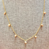 No Brand Gold Beaded Necklace