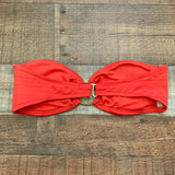 Mossimo Red Center Ring Swim Top- Size S