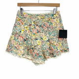 Lulus Floral Eyelet Lace High Waisted Shorts NWT- Size M (sold out online)