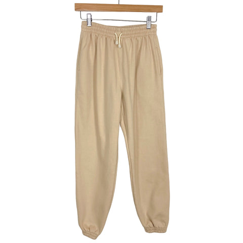 Christmas is Not Cancelled Tan with Pockets Sweatpants- Size S (we have matching sweatshirt)