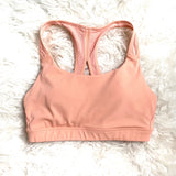 Athleta Peach Strappy Back Sports Bra- Size S