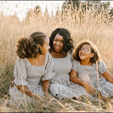 Ivy City Grey “Mini Destiny” Dress- Size 11/12 (we have matching mommy dress)