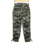 Express Camo Straight Crop High Rise Pants- Size 2 (Inseam 25")