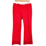 Gap Red Modern Boot Cut Pants- Size 10 (Inseam 32”)