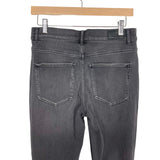 Express Black Stretch High Rise Tie Detail Legging Jeans- Size 8L (Inseam 31”)