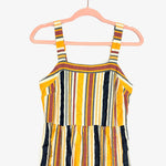 LOFT Multicolor Striped Maxi Dress NWT- Size 0