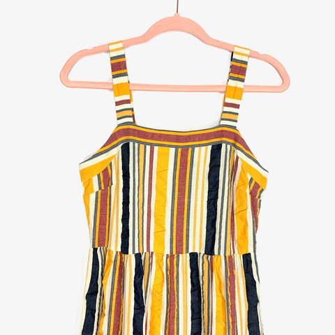 loft striped maxi dress LOFT Multicolor Striped Maxi Dress NWT- Size 0 – The Saved Collection