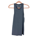 Lululemon Grey Shimmer Split Racerback Tank- Size ~6 (see notes)