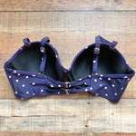 Swimsuits for All Purple Printed Underwire Piped Bikini Top- Size 14 (we have matching bottoms)