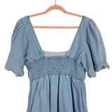 Show Me Your Mumu Chambray Babydoll Dress- Size 2XX (see notes, sold out online)