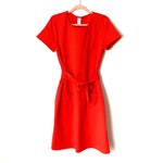 Pink Desert Red Front Pocket Belted Dress NWT- Size XL (sold out online)