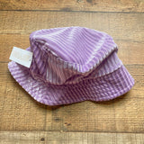 Dippin Daisy Purple Ribbed Velvet Bucket Hat NWT