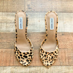 Steve Madden Real Fur Printed Cow Hair Heels- Size 8.5 (see notes)