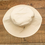 Madewell Cream Cotton/Linen Packable Sun Hat NWT- S/M