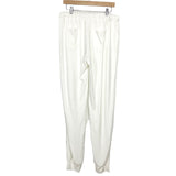 Amaryllis Ivory Supersoft Drawstring Joggers- Size XL (Inseam 33”)