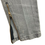 Stella McCartney Grey Zipper Hem Jeans NWT- Size 28 (Inseam 32.5")