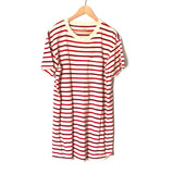 Madewell Striped Pablo Pocket Tee Dress- Size L