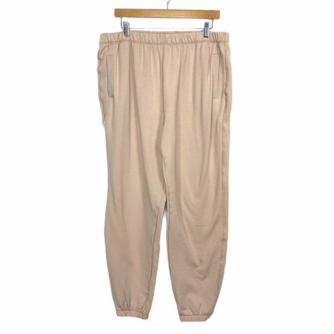 Amaryllis Tan Joggers- Size XL (Inseam 26")