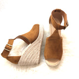 Cityclassified Suede Perforated Espadrilles- Size 8.5