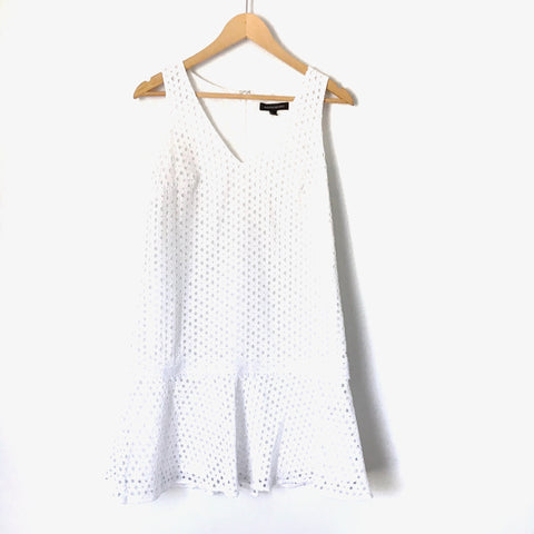 Banana Republic White Eyelet Dress- Size 0 The Saved Collection Banana Republic White Eyelet Dress- Size 0 The Saved Collection