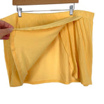 Abercrombie & Fitch Yellow Ribbed Terry Skirt Coverup- Size XL (sold out online, we have matching bikini)