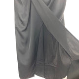 Eloquii Black Satin Faux Wrap Skirt NWT- Size 14 (sold out online)