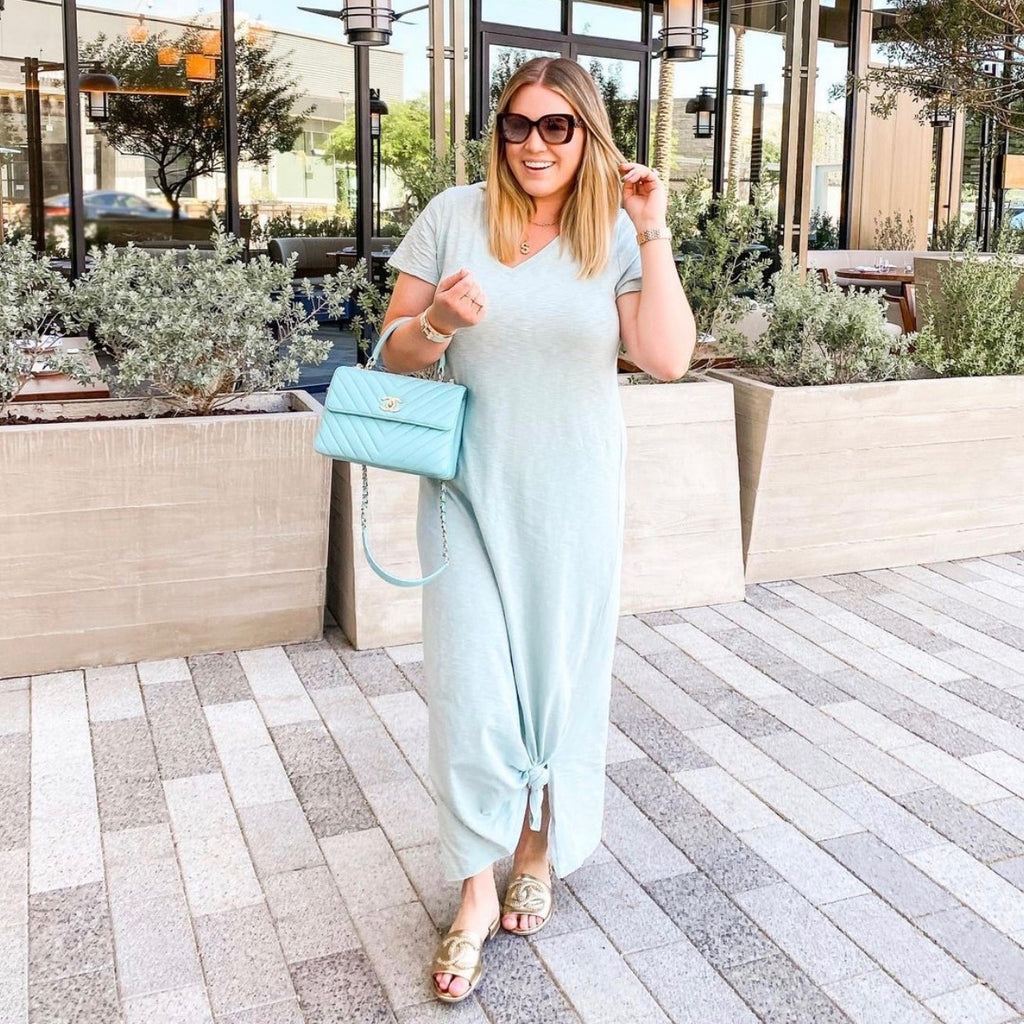 Universal Thread V-Neck Maxi Dress- Size L Universal Thread V-Neck Maxi Dress- Size L