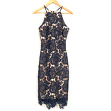 Vestique Navy Lace Dress NWT- Size S