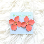Meghan Brown Style Flower Earrings