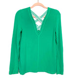 Lilly Pulitzer Green Strappy Back Pullover Top- Size XS