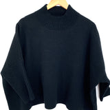Kerisma Black Mock Neck Sweater- Size O/S