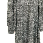 LOFT Heathered Grey Mock Neck Sweater Dress- Size XS