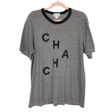 Ell and Emm Black/White Striped Cha Cha Tee- Size XL (sold out online)