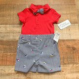 Baby Starters Sail Boat Short Set NWT- Size 12M