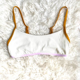 L*Space Ribbed Bikini Top- Size M (TOP ONLY)