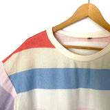 No Brand Striped Long Sleeve Top- Size S (see notes)